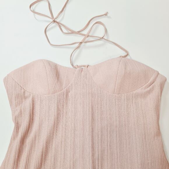 Ceren Ocak Knit Dress in Pink Large - Picture 6 of 16